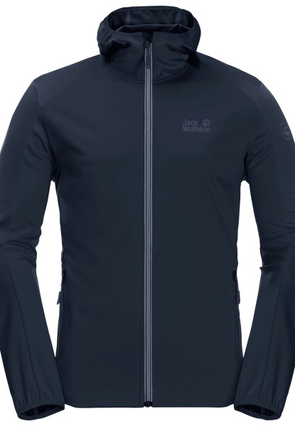 Fashion Night Blue Jack Wolfskin Go Hike Softshell M
