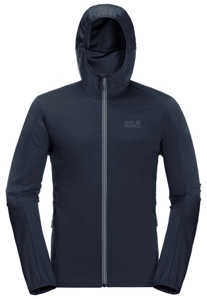 Fashion Night Blue Jack Wolfskin Go Hike Softshell M