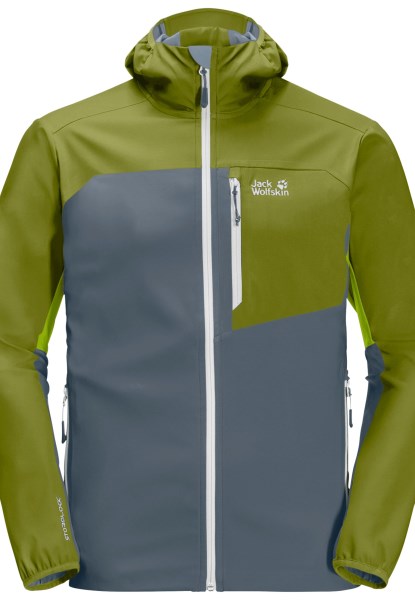 Eagle Peak Ii Softshell M Golden Cypress Merk Jack Wolfskin