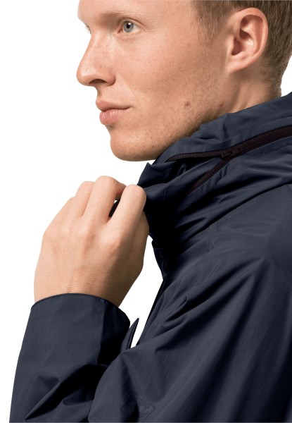 Nachtblauw Jack Wolfskin Origin Norden Port Parka M