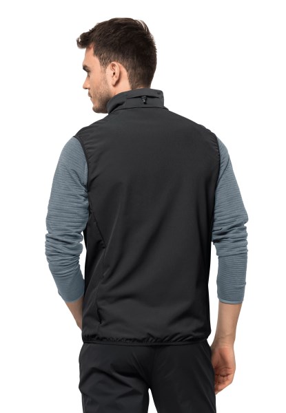 Zwart Hoogste Punt Vest M Jack Wolfskin Origineel