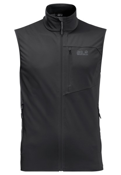 Zwart Hoogste Punt Vest M Jack Wolfskin Origineel
