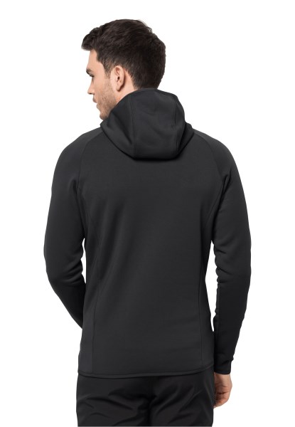 Baiselberg Hooded Fz M Black Jack Wolfskin Hot