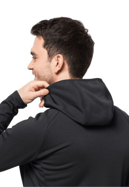 Baiselberg Hooded Fz M Black Jack Wolfskin Hot