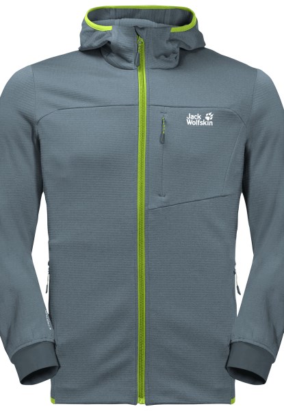 Hydro Grid Fleece M Storm Grey Jack Wolfskin Origin