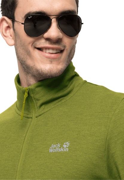 Jack Wolfskin Best Jwp Midlayer M Golden Cipres