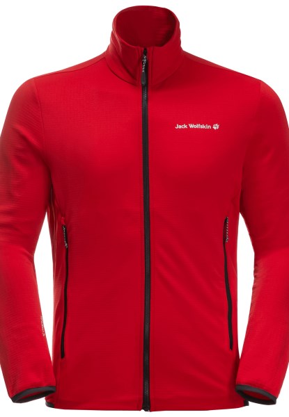 Dna Fleece M Adrenaline Rood Jack Wolfskin Merk
