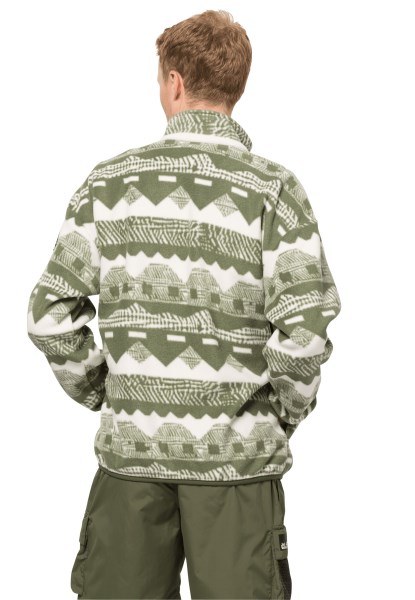 Origins Greenwood Allover 365 Rebel Bedrukte Fleece M Jack Wolfskin