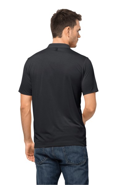 Pack & Go Polo M Origins Jack Wolfskin Zwart