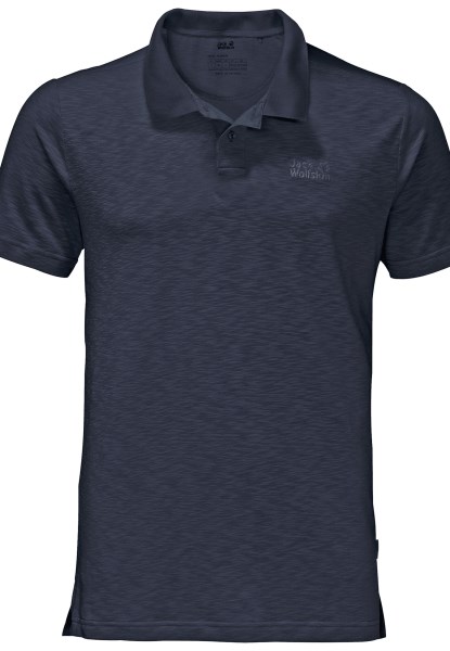 Jack Wolfskin Best Night Blue Reispolo Heren