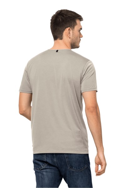 Stoffige Grijze Jack Wolfskin Pack & Go Travel T M Collecties