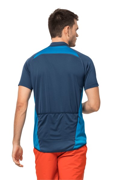 Donder Blauwe Tourer Halfzip Tm Hot Jack Wolfskin