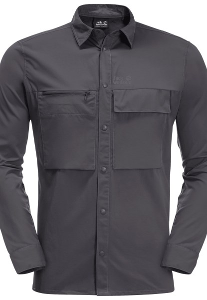 Origineel Jack Wolfskin Atacama Vent Shirt M Asfalt