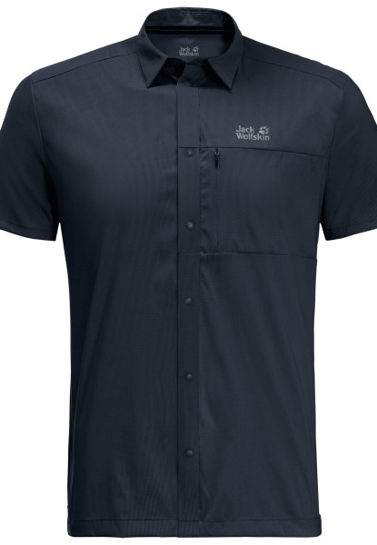 Pack & Go Shirt M Night Blue Jack Wolfskin Collectie