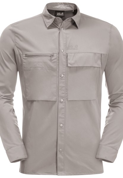 Jack Wolfskin Original Atacama Vent Overhemd M Asgrijs