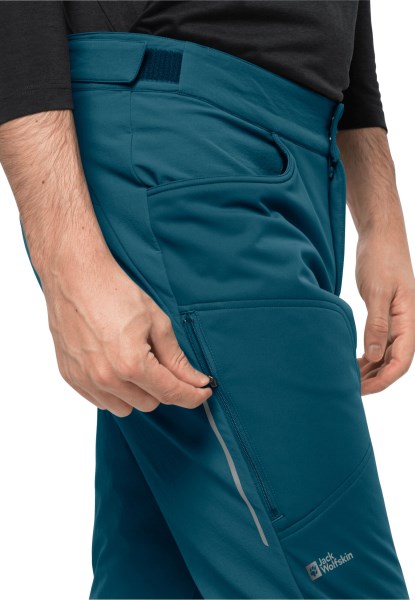 Collecties Morobbia Broek M Blue Coral Jack Wolfskin