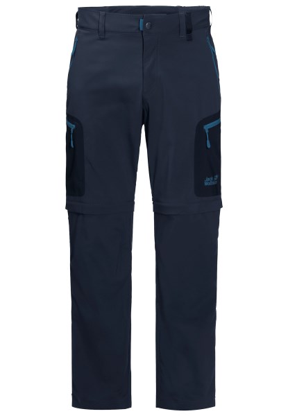 Activer Light Afritsbare Herenmode Jack Wolfskin Nachtblauw