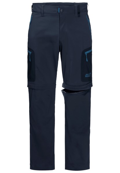Activer Light Afritsbare Herenmode Jack Wolfskin Nachtblauw