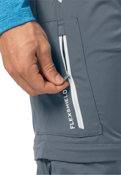 Jack Wolfskin Storm Grey Overland Zip Away M Origin