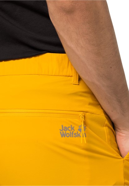 Pack & Go Short M Potig Geel Xt Jack Wolfskin Fashion