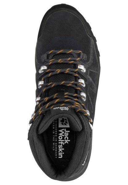 Phantom-burly Yellow Xt Refugio Texapore Mid M New Jack Wolfskin