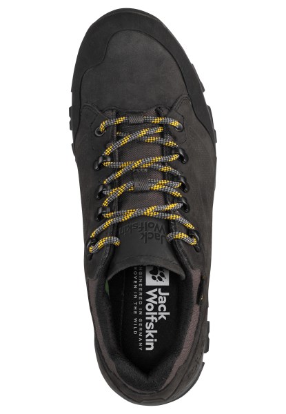 Collecties Jack Wolfskin Phantom-geel Rebellie Texapore Low M