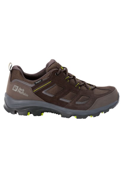 Merk Donkerbruin-limoen Vojo 3 Texapore Low M Jack Wolfskin
