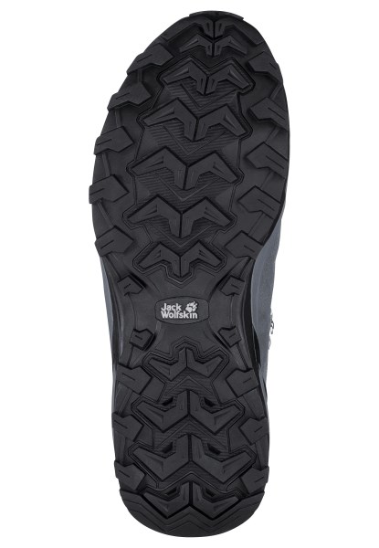 Jack Wolfskin Grijs-zwart Collectie Refugio Texapore Mid M