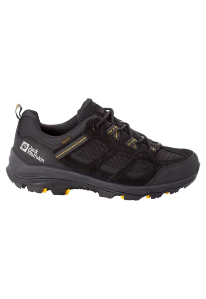 Jack Wolfskin Vojo 3 Texapore Low M Merken Zwart-potig Geel Xt