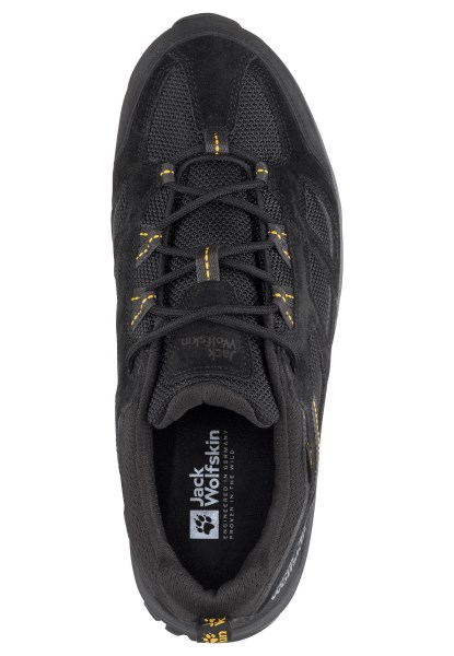Jack Wolfskin Vojo 3 Texapore Low M Merken Zwart-potig Geel Xt