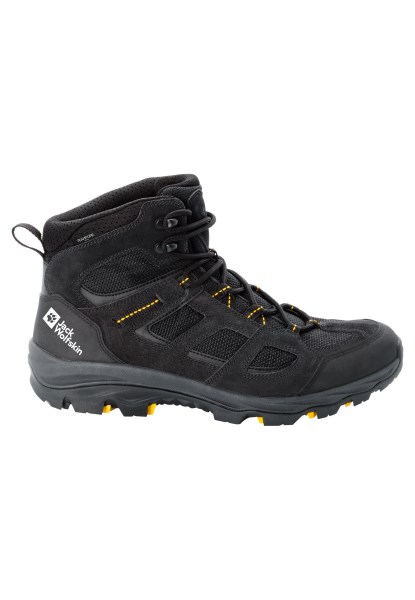 Zwart-potig Geel Xt Jack Wolfskin Vojo 3 Texapore Mid M Hot
