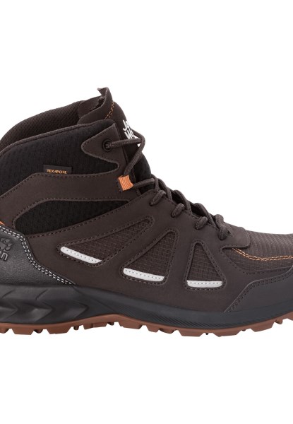 Espresso-donkerrood New Woodland 2 Texapore Mid M Jack Wolfskin
