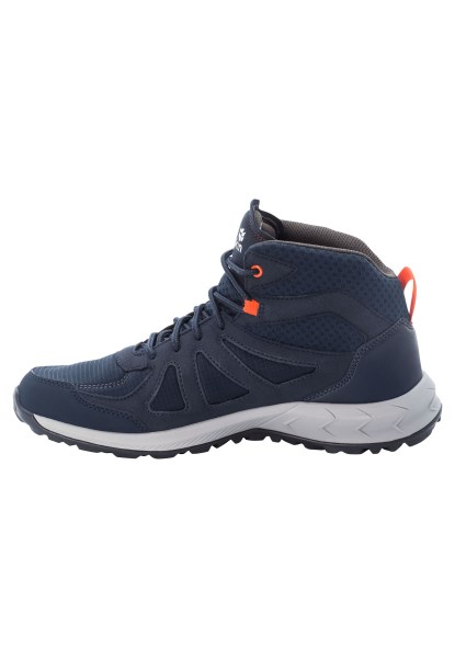 Herkomst Jack Wolfskin Donkerblauwrood Bos 2 Texapore Midden M