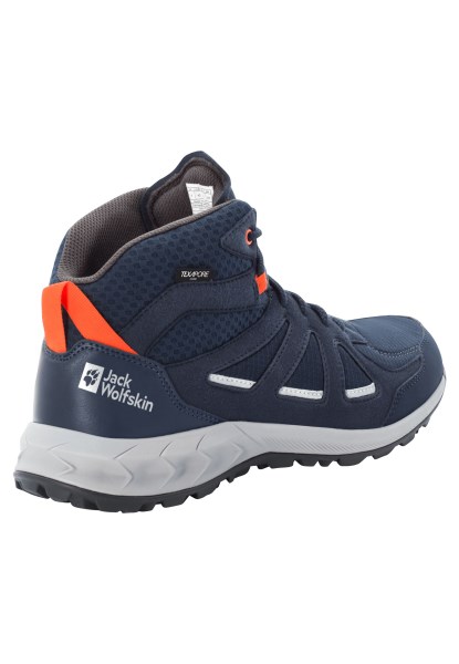 Herkomst Jack Wolfskin Donkerblauwrood Bos 2 Texapore Midden M
