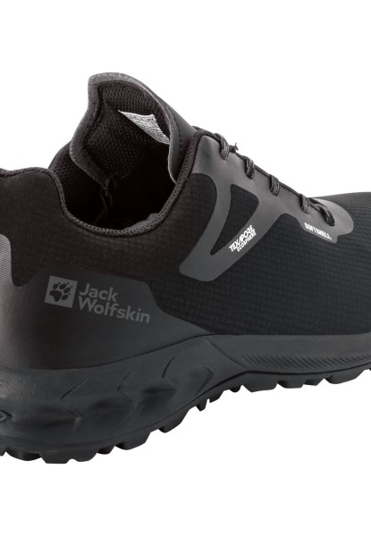 Jack Wolfskin Fantoomgrijs Herkomst Bos Schelp Texapore Laag M