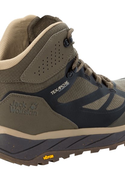 Jack Wolfskin Merken Bruin-beige Terraventure Texapore Mid M