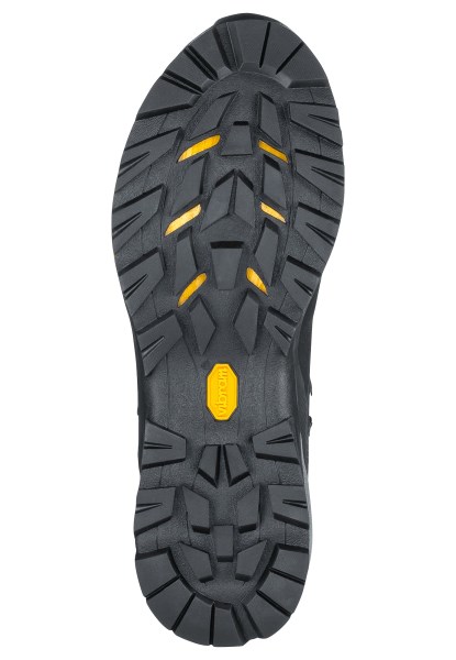 Zwart-potig Geel Xt Jack Wolfskin Best Force Striker Texapore Mid M