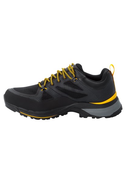 Brand Force Striker Texapore Low M Zwart-potig Geel Xt Jack Wolfskin