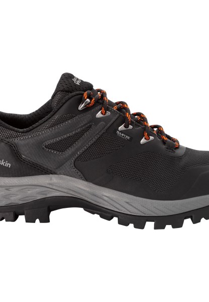 Rebellie Gids Texapore Low M Origin Jack Wolfskin Zwart-oranje