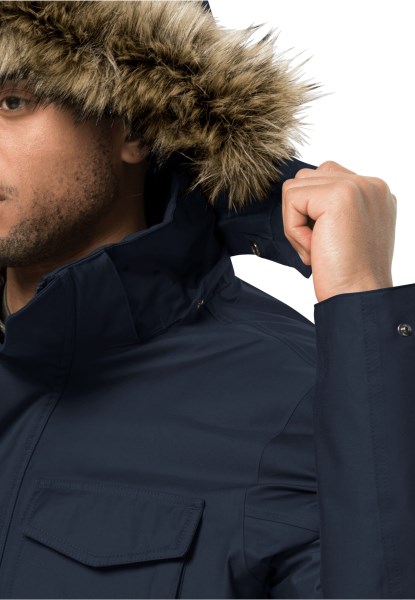 Nachtblauwe Winter Frost Donsparka M Jack Wolfskin Merken