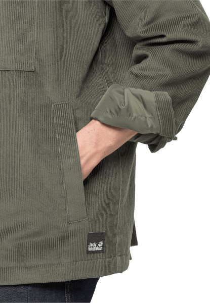 New Jack Wolfskin Stoffige Olijf Natuur Schild-jack M
