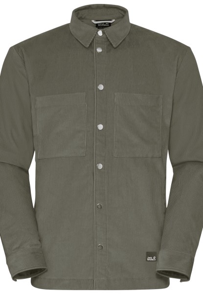 New Jack Wolfskin Stoffige Olijf Natuur Schild-jack M
