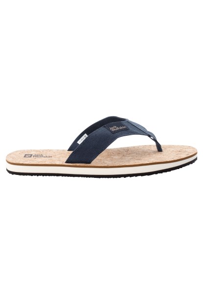 Blauw-kurk Ecostride 2 Pantoffel M Jack Wolfskin Nieuw