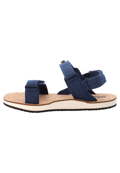 Ecostride 2 Sandaal M Blauw-kurk Nieuwe Jack Wolfskin