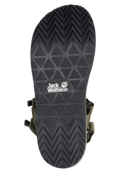 Brands Jack Wolfskin Outfresh Sandaal M Kaki-zwart