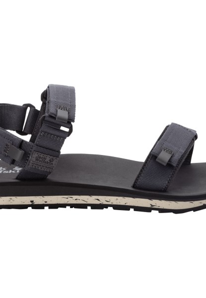 Originele Grijs-zwarte Jack Wolfskin Outfresh Sandaal M