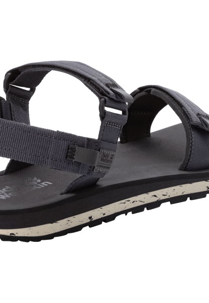 Originele Grijs-zwarte Jack Wolfskin Outfresh Sandaal M