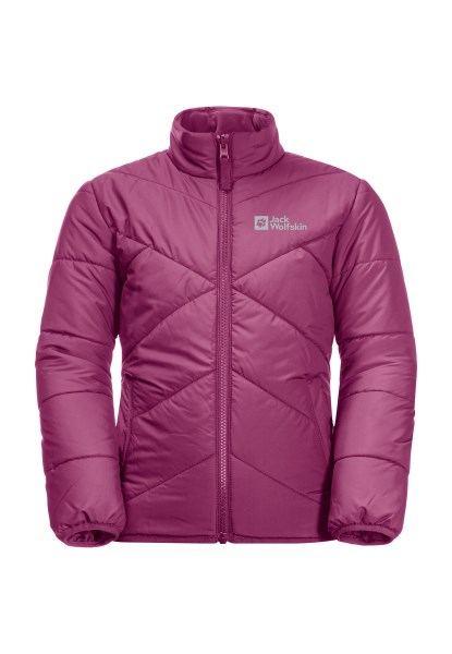 Beste Dark Ruby ​​jack Wolfskin Rebel Rock 3in1 Jas K