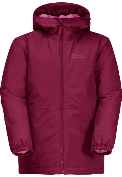 Donkere Robijnrode Bergland Jas Van Het Merk Jack Wolfskin