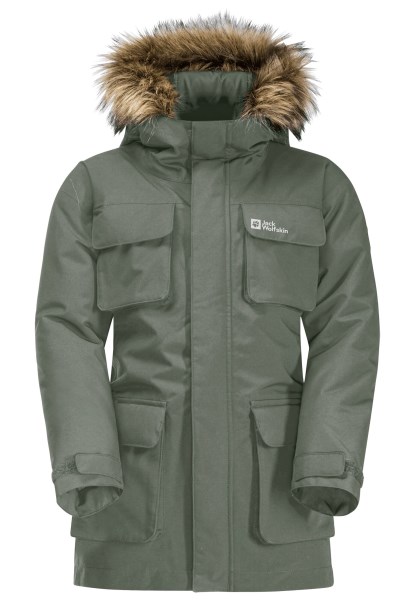 Jack Wolfskin New Glacier Peak Parka K Tijm Groen